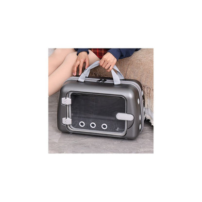 【全景視界】寵物出門旅行包｜大容量全透氣太空艙，便攜式貓咪外出背帶，減壓護脊寵物後背包，高顏值通風透氣寵物提籠