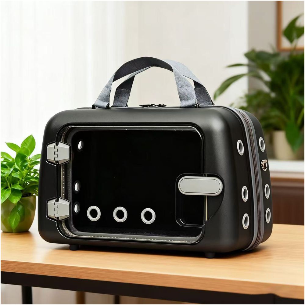 【全景視界】寵物出門旅行包｜大容量全透氣太空艙，便攜式貓咪外出背帶，減壓護脊寵物後背包，高顏值通風透氣寵物提籠