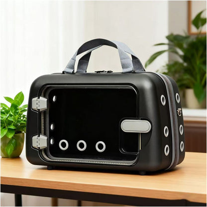 【全景視界】寵物出門旅行包｜大容量全透氣太空艙，便攜式貓咪外出背帶，減壓護脊寵物後背包，高顏值通風透氣寵物提籠