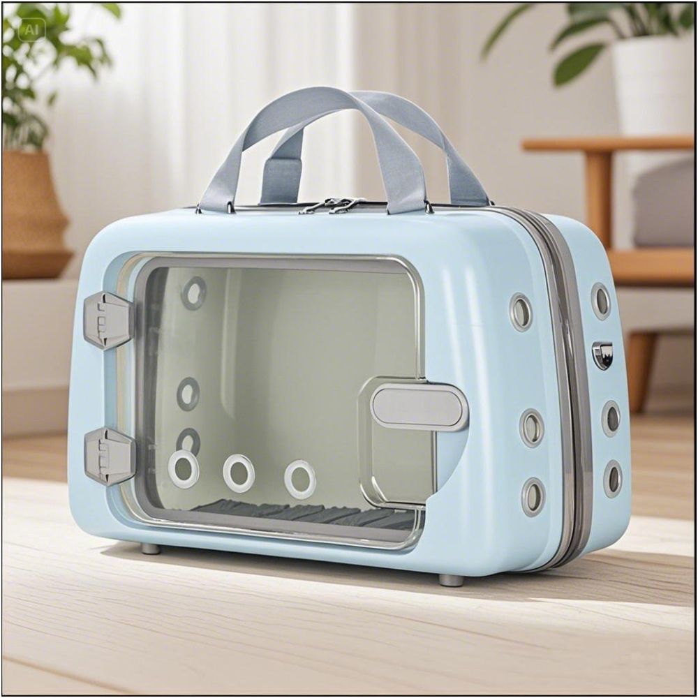 【全景視界】寵物出門旅行包｜大容量全透氣太空艙，便攜式貓咪外出背帶，減壓護脊寵物後背包，高顏值通風透氣寵物提籠