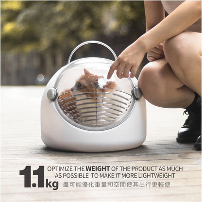 inFluffy s Cat Cart Space Capsule Cat Cage Cat Summer Pet Outing Cat Bed Dual Use Portable Bag image 4