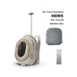 Cat bag cat backpack cat carrier double shoulder pet cat trolley case space capsule handheld travel bag image 0