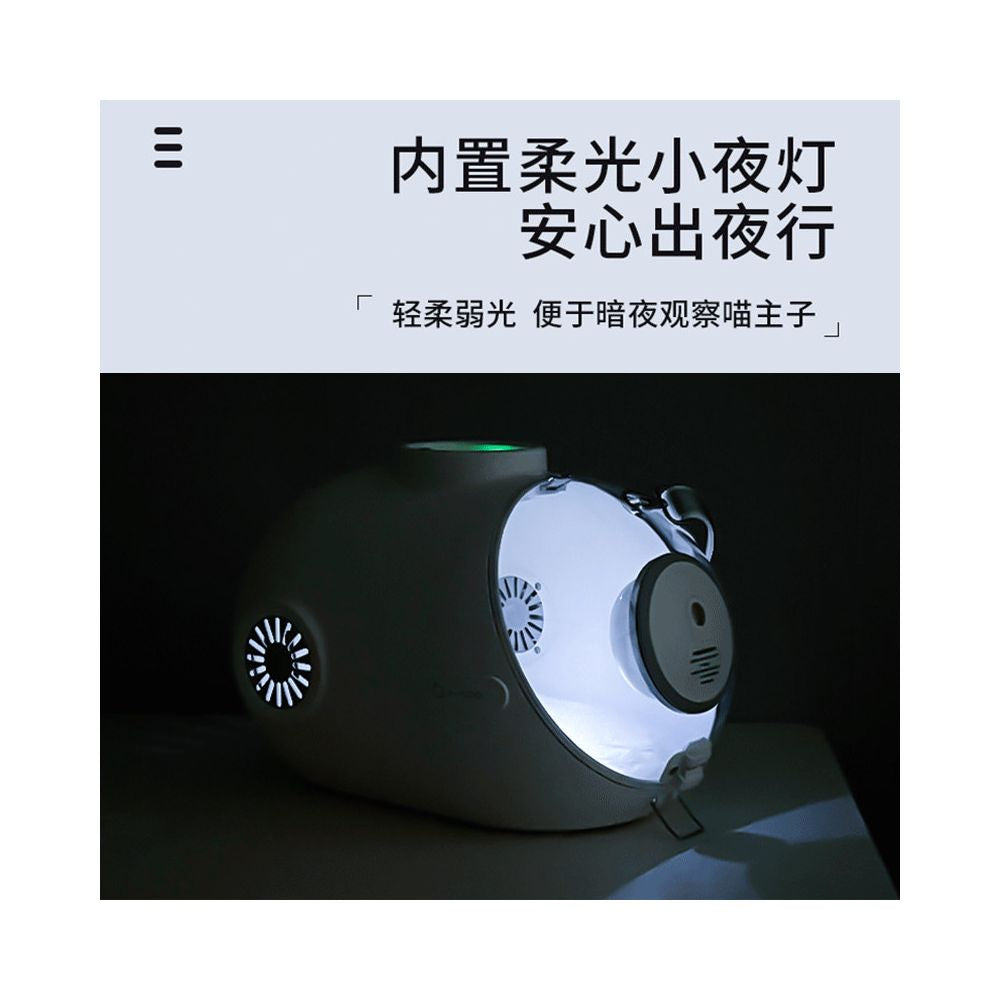 mioo cat shaped crossbody bag handbag space capsule bag portable for cats and pets when out and about image 3