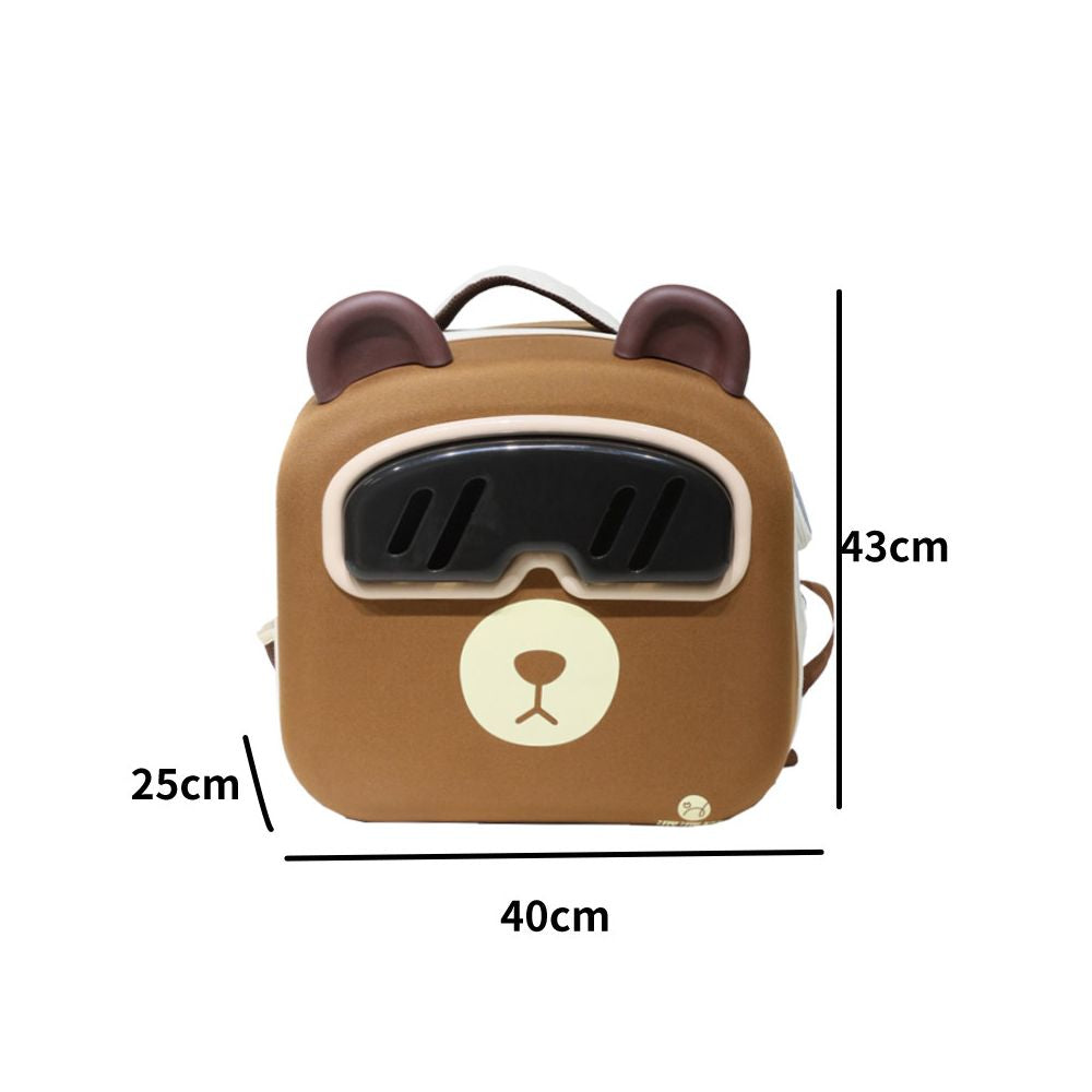 PaiPai Cat Pet Cat Bag Portable Lightweight Cute Large Capacity Backpack Breathable Cat Backpack image 0