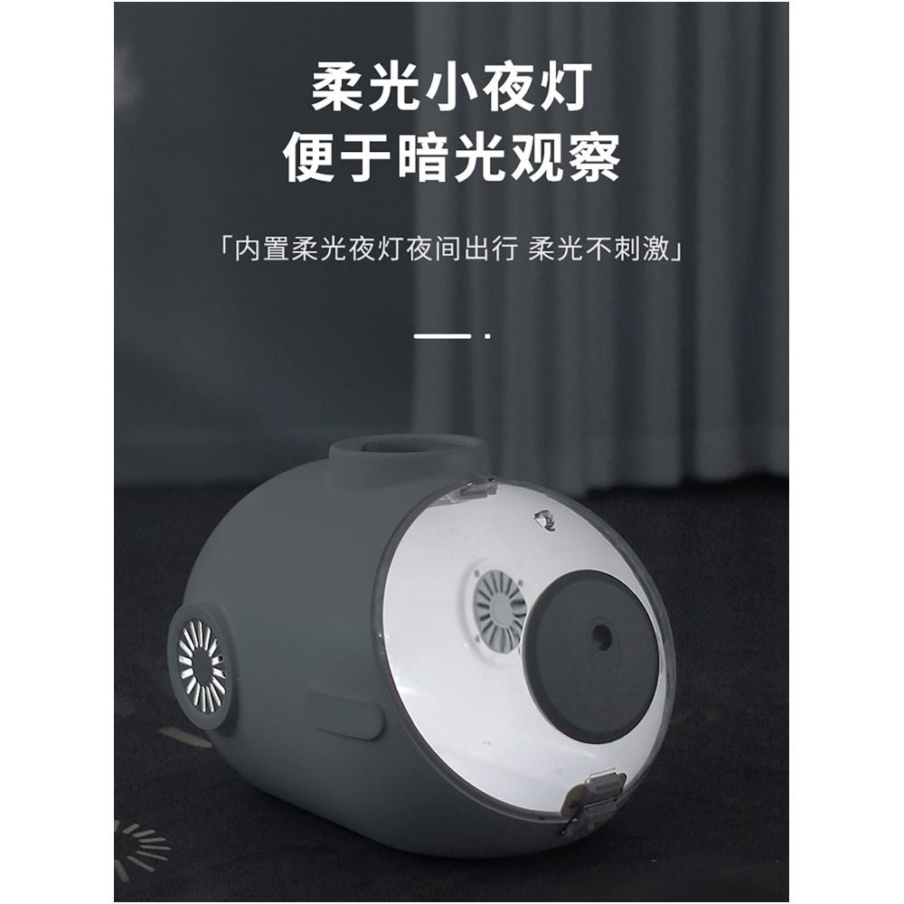 Space Capsule Cat Cart Portable and Lightweight Travel Pet Cat Dog Capsule Cat Cage for Outings image 5