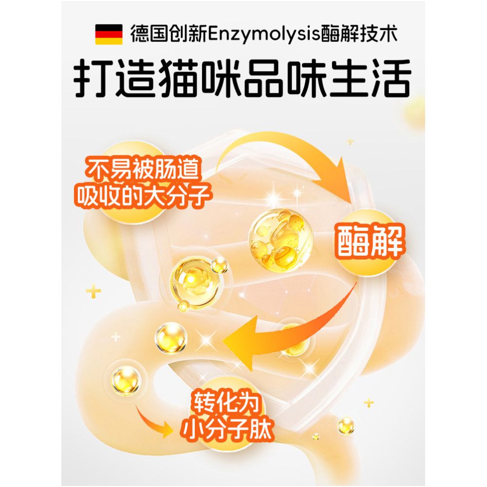 Qiaobeili Freeze Dried Chicken Knuckle Cat Treats Chicken Breast Egg Yolk Nutritious Chicken Staple Food Additive Free Cat Food image 2