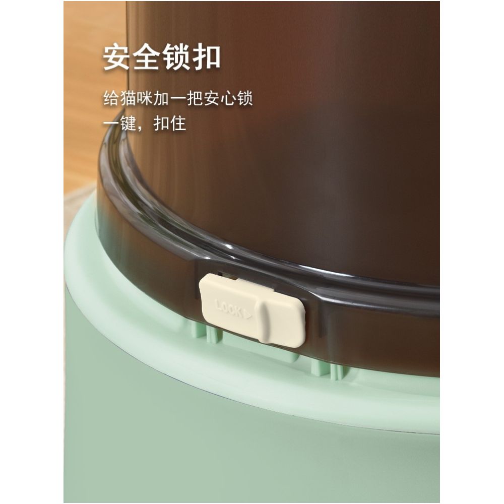 Paikewei cat litter box fully enclosed drawer style cat litter box oversized anti splash cat litter box corridor cat toilet image 2