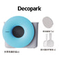 【Decopark 迪普公園】黑洞系列全封閉貓砂盆｜頂出式極致防落砂設計，特大空間防臭防噴濺，幼貓/成貓通用質感貓廁所（2026 居家防落砂首選）