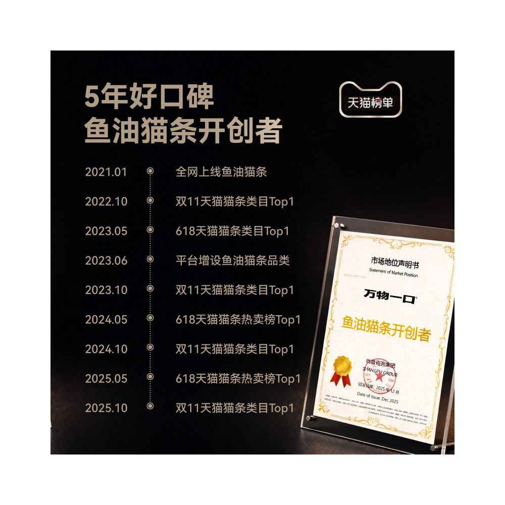 All Things in One Bite Norwegian Fish Oil Main Food Cat Strips Provide Adult and Juvenile Cat with Pan Nutritional Series Wet Food Snacks image 2