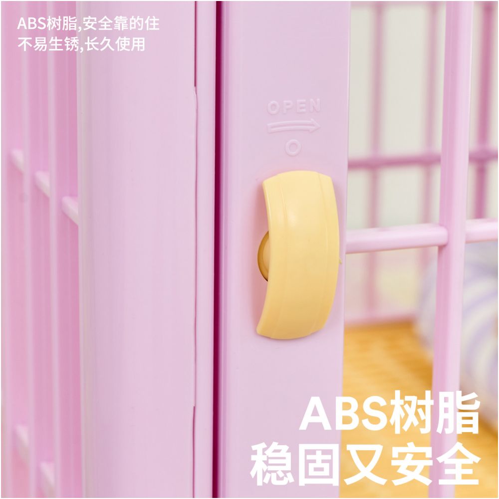 Zeze dog cage indoor pet cage dog fence medium sized dog small suitable for home use anti escape pet cage image 3