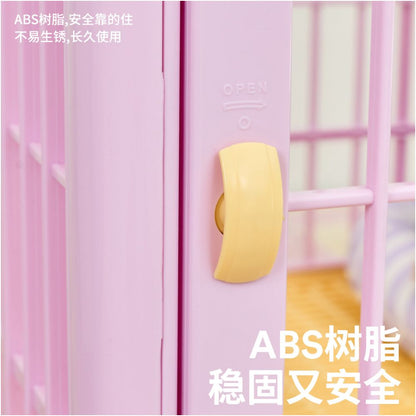 Zeze dog cage indoor pet cage dog fence medium sized dog small suitable for home use anti escape pet cage image 3