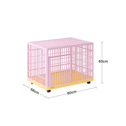 【Zeze】室內時尚狗籠｜加固防逃跑中小型犬寵物圍欄，家用質感室內犬籠，多功能防噴尿隔離籠