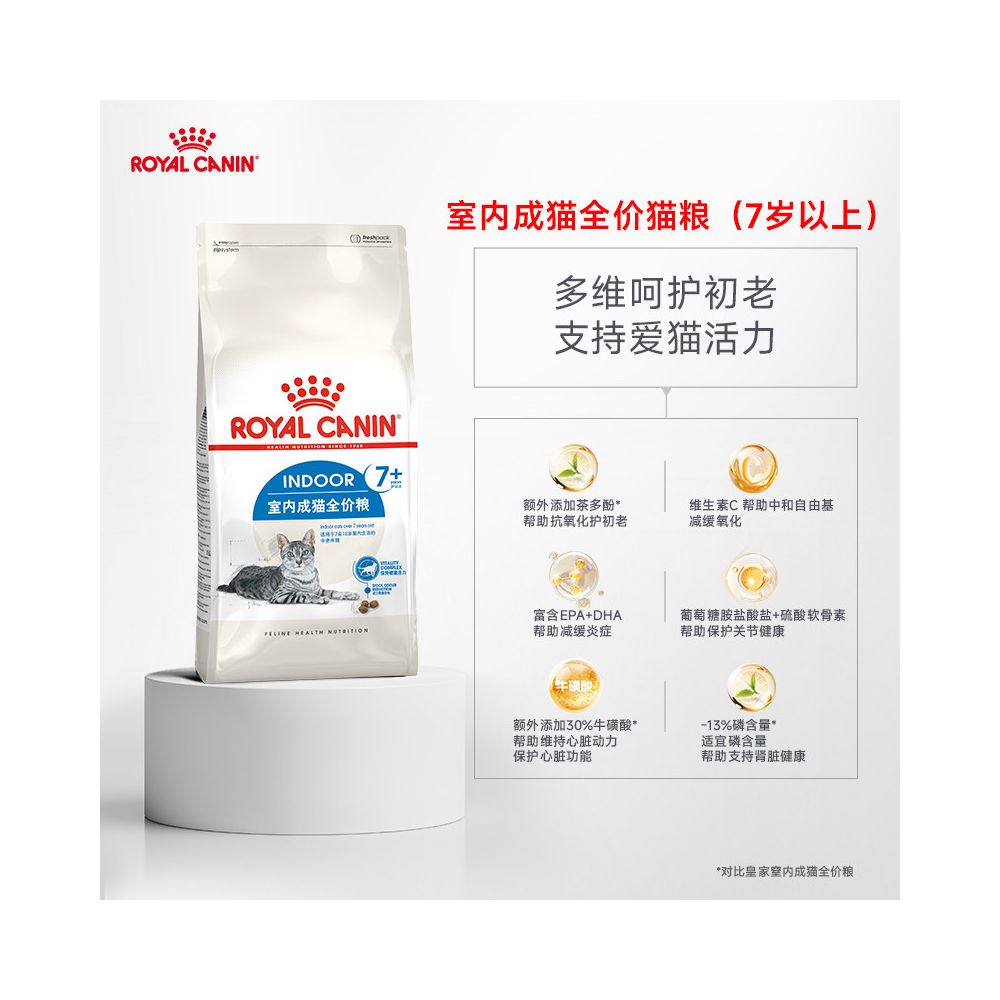 Royal Cat Food S27 AG28 Indoor Universal Adult Cat Food Full Value Nutrition for Cats Aged 7 and 11 and Over image 4