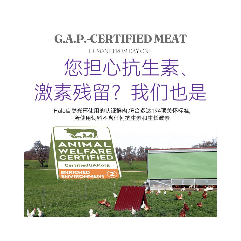 Old Cat Imported from the United States Halo Natural Halo Pure Fresh Meat Fitness Body Old Cat Food 10 pounds 4 5kg image 3