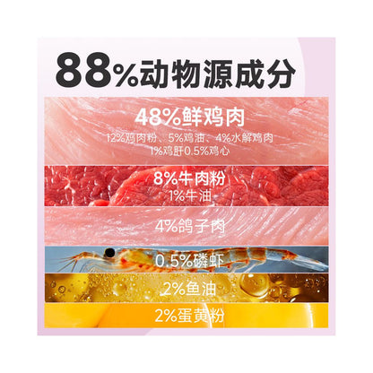 Maifudi Roast squab krill full price freeze dried cat food full price full term high nutrition adult cat food 2kg image 3