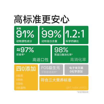 Pat 811 raw bone and meat freeze dried small fresh pack puppy adult dog medium large dog nutrition universal dog food staple freeze dried image 4