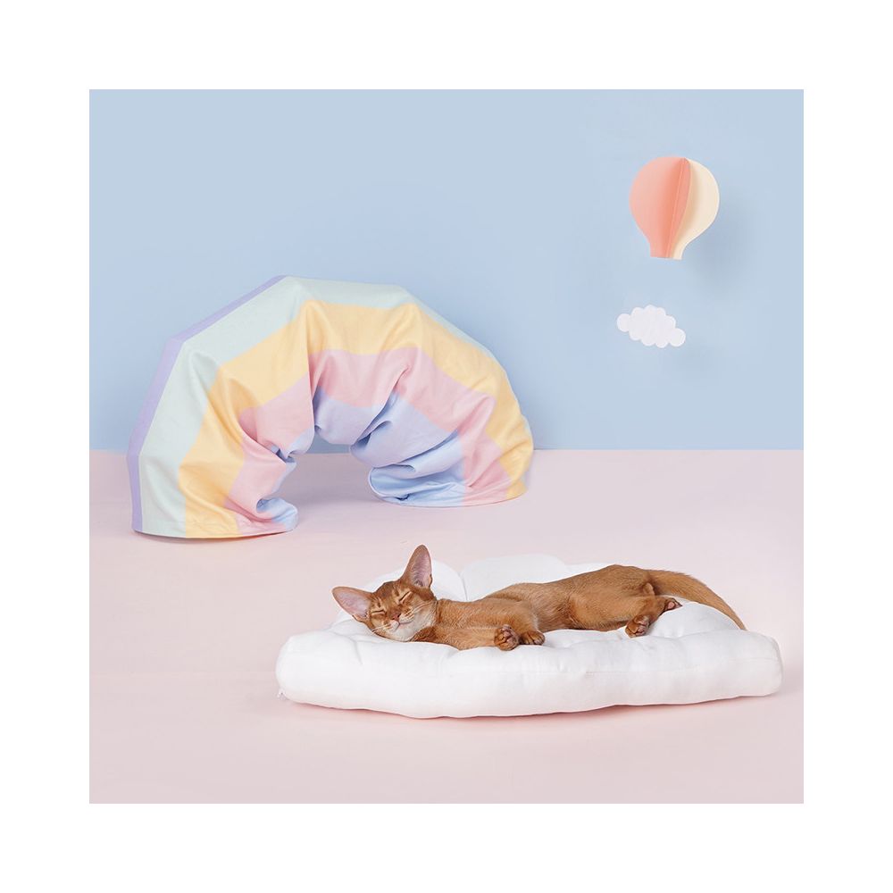 Zeze Rainbow Cat Tunnel Cat Nest Four Seasons Universal Cat Bed Cat Channel Detachable Washable Kitten Toys Pet Cat image 1
