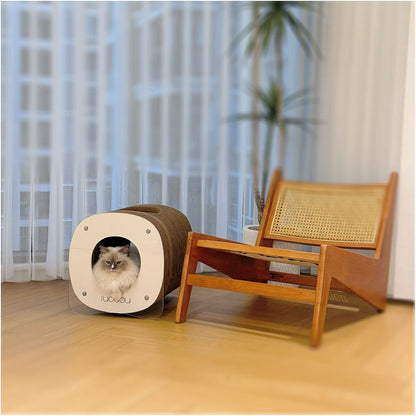 Cat scratch board Luodou pangolin multifunctional tunnel cat scratch board cat nest integrated selection corrugated image 2