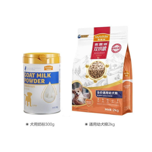 【麥富迪 Maifudi】小型犬幼犬雙拼糧｜泰迪/比熊/貴賓/柯基專用糧（發育期全價營養、豐富肉粒添加，幼犬去淚痕配方，高品質小型犬狗糧）