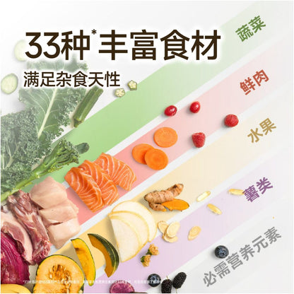 Honest One Bite N33 PLUS Freeze Dried Multi Mix Dog Food Duck Meat Pear Puppy Medium Large Dog Small Dog Fresh Meat Dog Food image 1