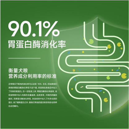 Fresh Grain says flagship store dog food duck meat pear freeze dried teddy bear tear removal full price genuine large medium and small dog food image 5