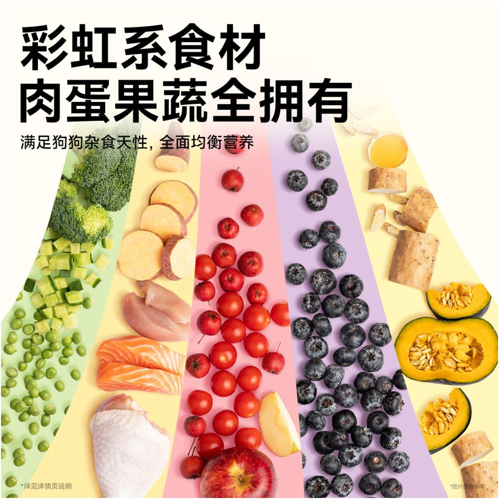 Heavy new product leading fresh meat fruits and vegetables dog food small and medium sized dogs large dogs full price universal freeze dried dog food image 3