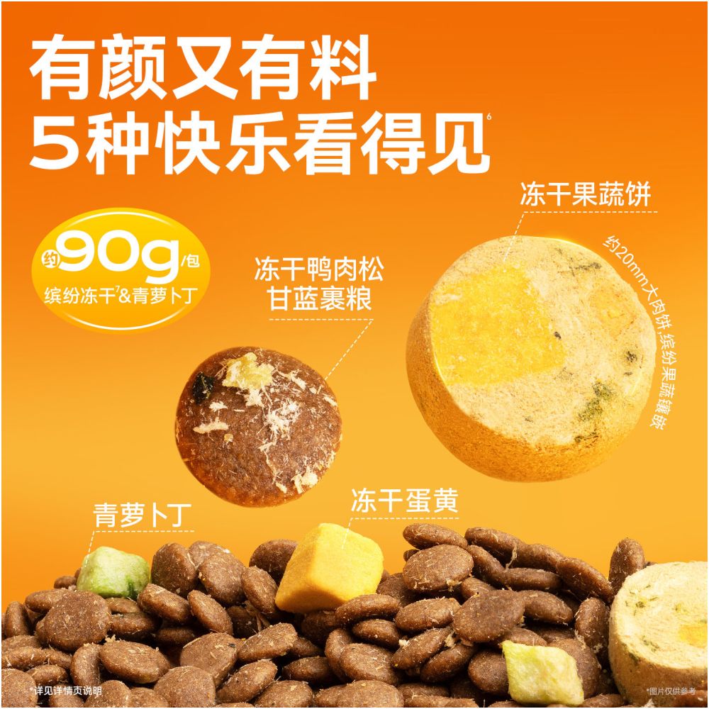 Heavy new product leading fresh meat fruits and vegetables dog food small and medium sized dogs large dogs full price universal freeze dried dog food image 4