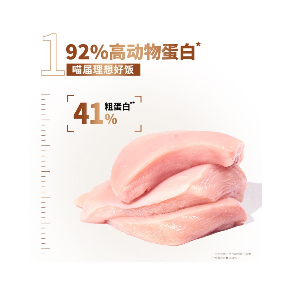 Official flagship store Instinct Natural Baileys No Grain Chicken Salmon Full Cat Food 22 pounds 10kg image 2