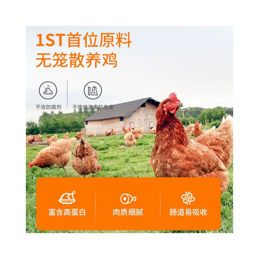 Official flagship store Instinct Natural Baileys No Grain Chicken Salmon Full Cat Food 22 pounds 10kg image 3