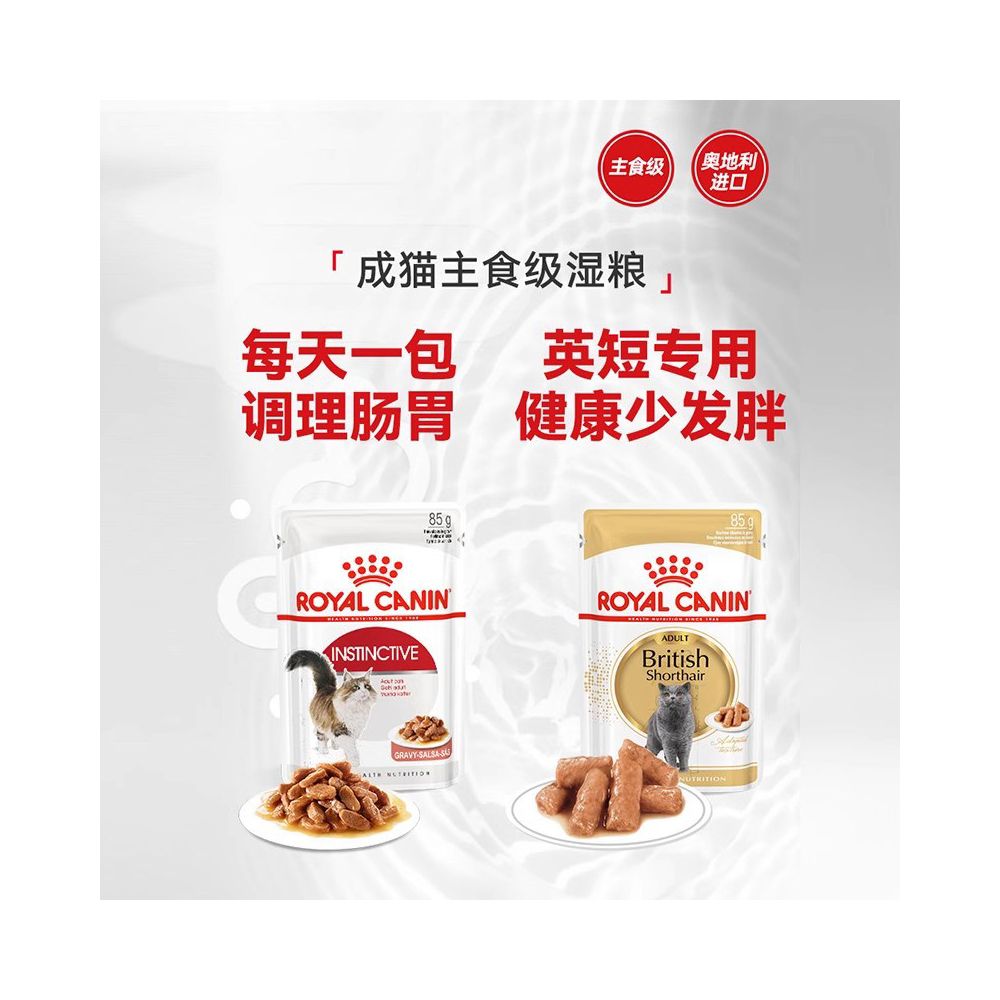 Royal cat wet food staple food imported for adult cats full price staple food grade cat food image 2