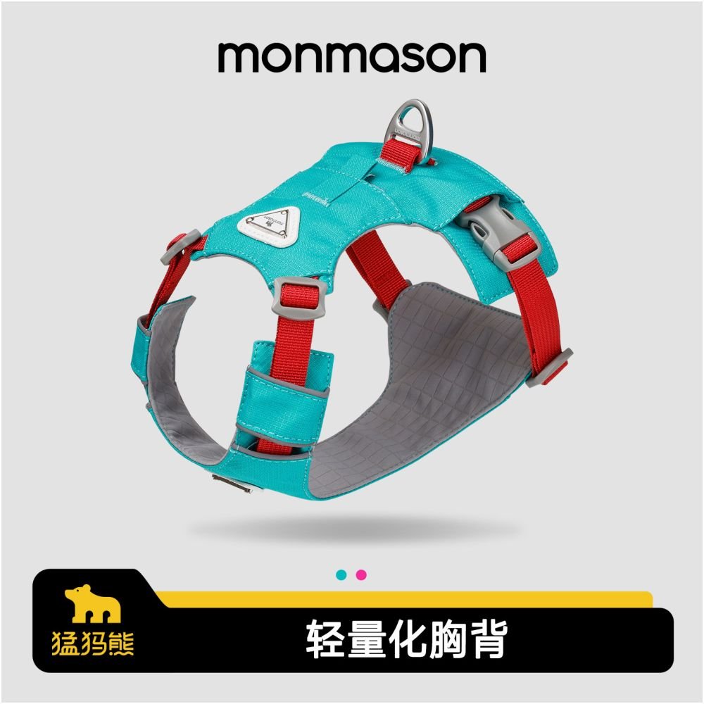 【Big Bear 大熊系列】雲感背心式狗胸背帶｜全犬種通用減壓牽引繩 - 吉安寵物用品