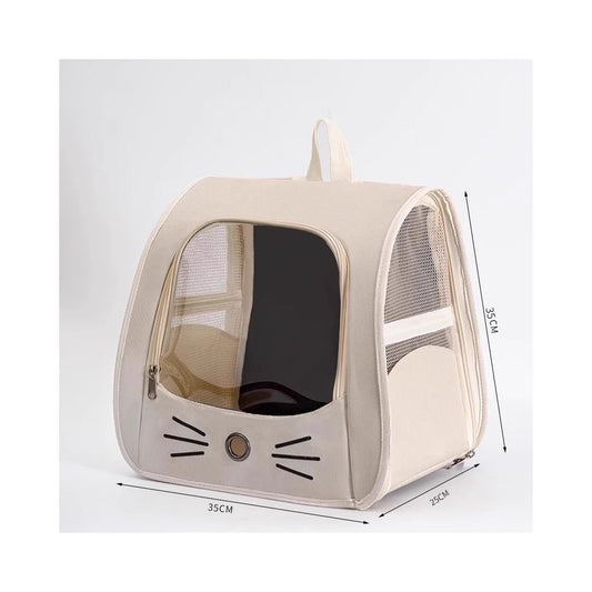 Cat bag portable pet backpack outdoor bag cat backpack large capacity space capsule pet cat supplies - 吉安宠物用品