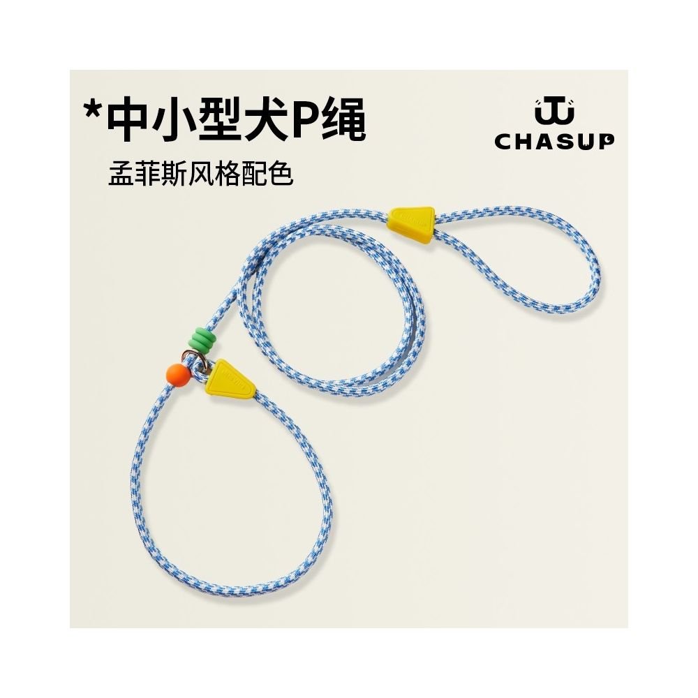 【CHASUP 官方正品】專業訓練級 P 繩牽引繩｜夏季清爽款防爆衝走繩 - 吉安寵物用品