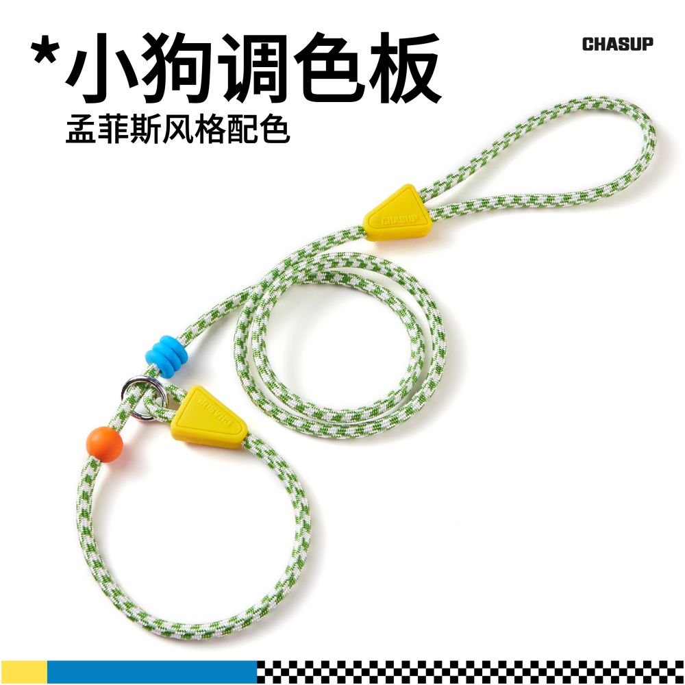 【CHASUP 官方正品】專業訓練級 P 繩牽引繩｜夏季清爽款防爆衝走繩 - 吉安寵物用品