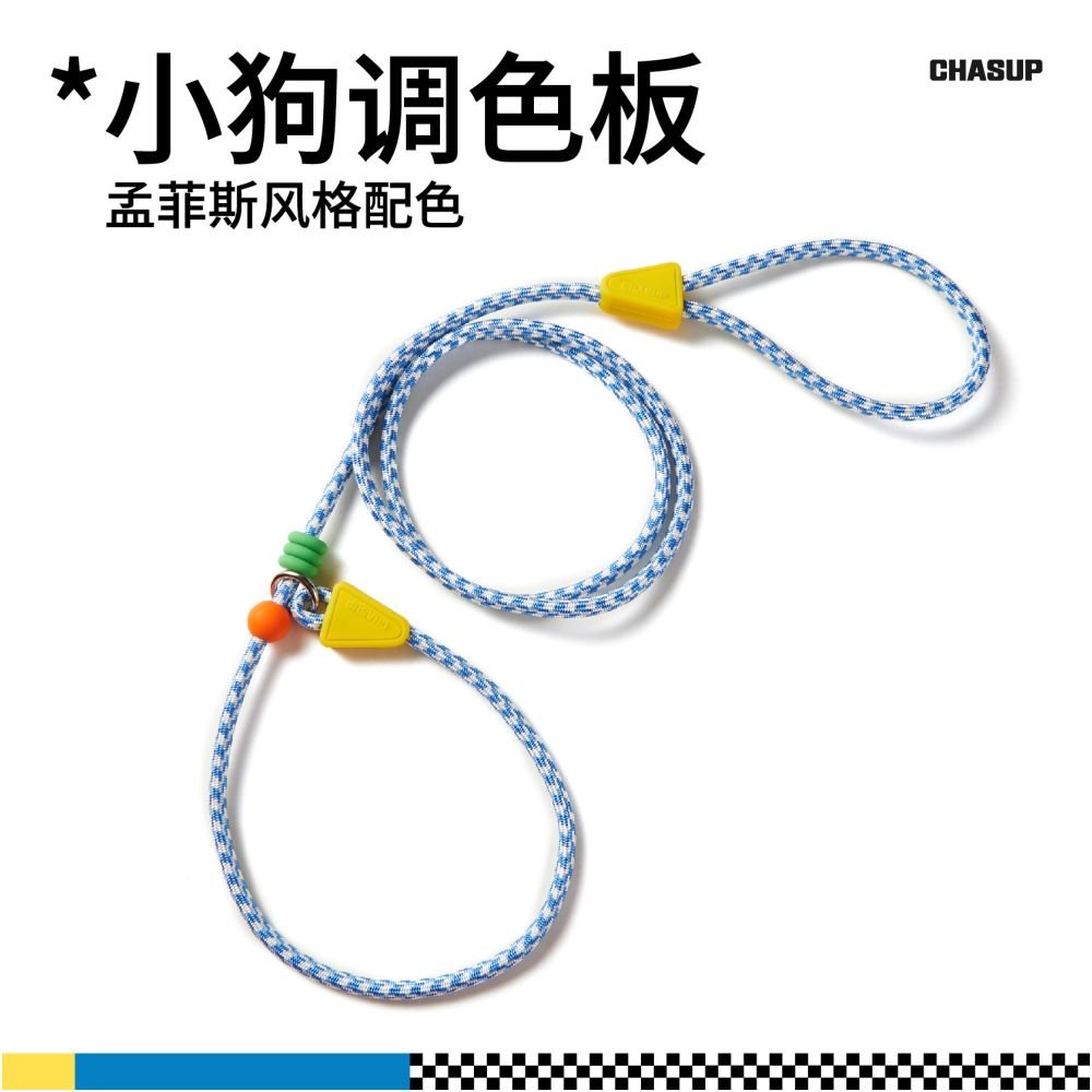 【CHASUP 官方正品】專業訓練級 P 繩牽引繩｜夏季清爽款防爆衝走繩 - 吉安寵物用品