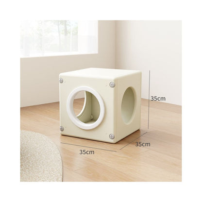 【Claw Villa 官方正品】四季通用隧道貓別墅｜全封閉式深睡貓窩 - 吉安寵物用品