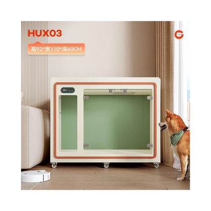 【Dare to 旗艦款】智能恆溫抗菌貓別墅｜客製化尺寸全封閉式寵物屋 - 吉安寵物用品