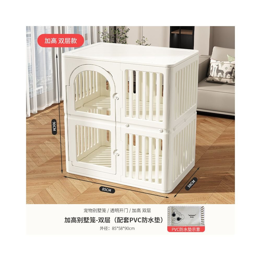 【Fireboy 官方正品】室內樹脂狗籠別墅｜中大型犬通用加固型寵物籠 - 吉安寵物用品