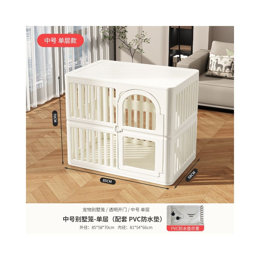 【Fireboy 官方正品】室內樹脂狗籠別墅｜中大型犬通用加固型寵物籠 - 吉安寵物用品