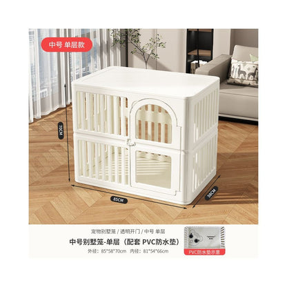 【Fireboy 官方正品】室內樹脂狗籠別墅｜中大型犬通用加固型寵物籠 - 吉安寵物用品