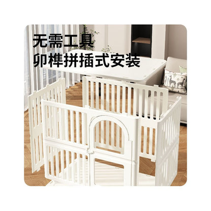 【Fireboy 官方正品】室內樹脂狗籠別墅｜中大型犬通用加固型寵物籠 - 吉安寵物用品