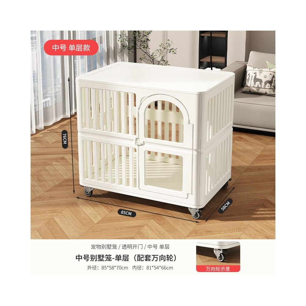 【Fireboy 官方正品】室內樹脂狗籠別墅｜中大型犬通用加固型寵物籠 - 吉安寵物用品