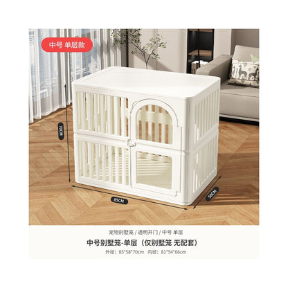 【Fireboy 官方正品】室內樹脂狗籠別墅｜中大型犬通用加固型寵物籠 - 吉安寵物用品