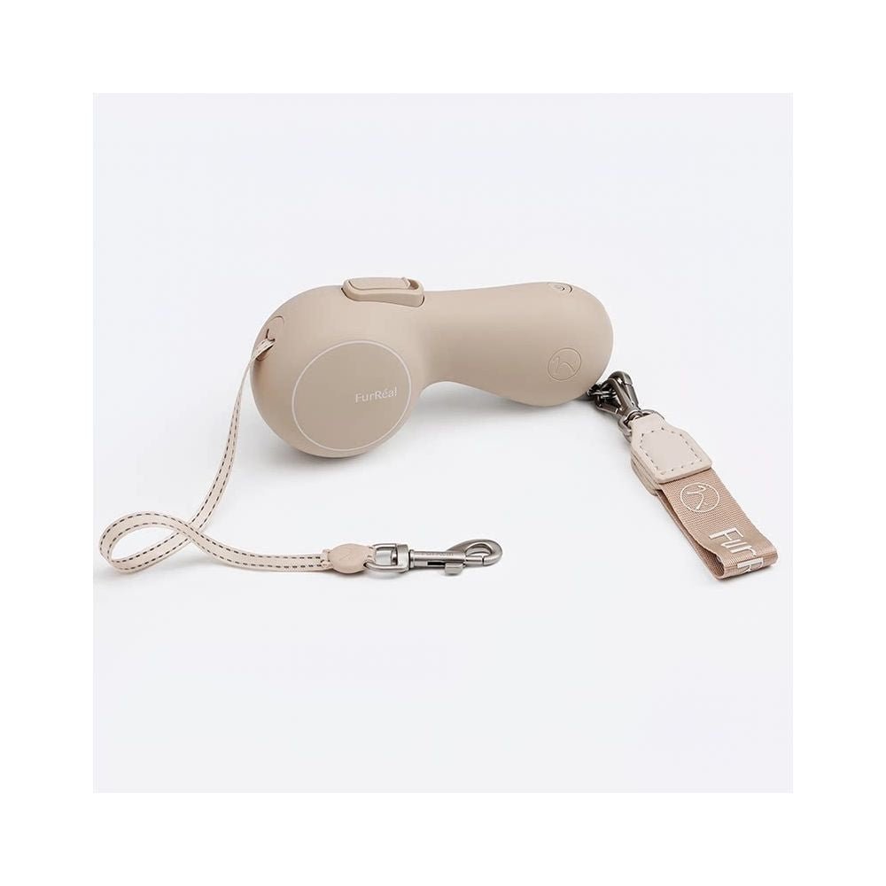 【FurReal 官方正品】三合一智慧自動伸縮牽引繩｜內置暖手寶 + 行動電源功能 - 吉安寵物用品
