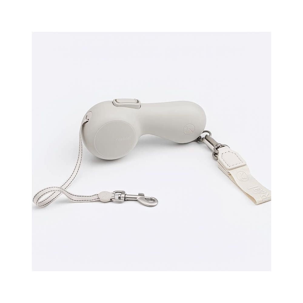 【FurReal 官方正品】三合一智慧自動伸縮牽引繩｜內置暖手寶 + 行動電源功能 - 吉安寵物用品