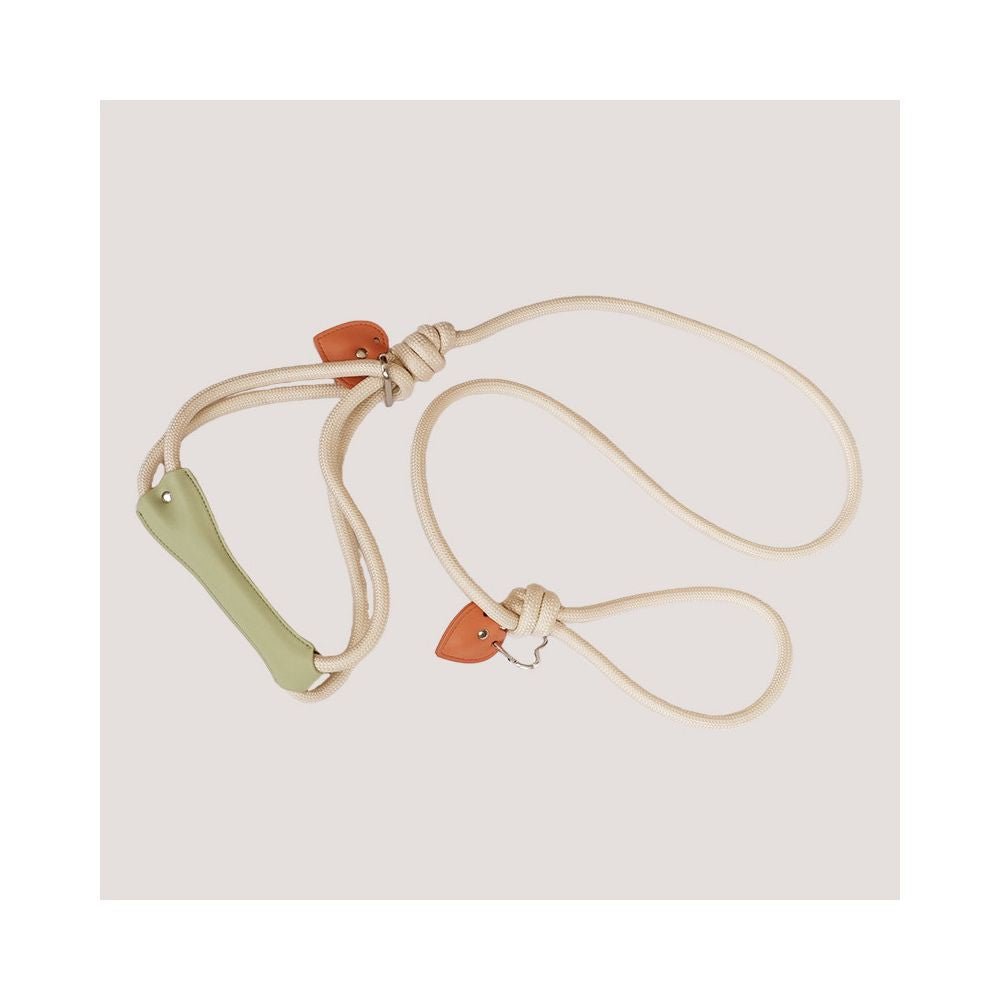 【PATTHEBOO 官方正品】復古風一體式牽引繩｜專業防爆衝防滑狗繩 - 吉安寵物用品