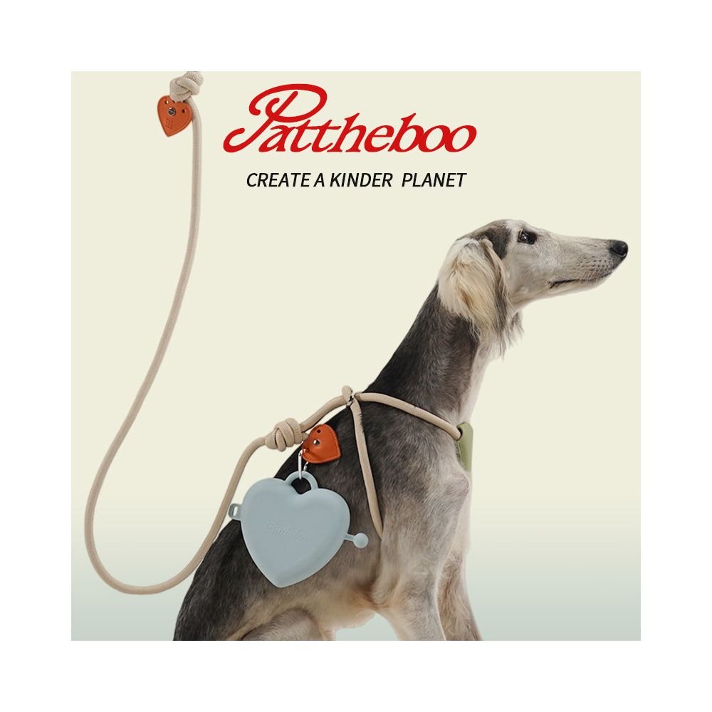 【PATTHEBOO 官方正品】復古風一體式牽引繩｜專業防爆衝防滑狗繩 - 吉安寵物用品