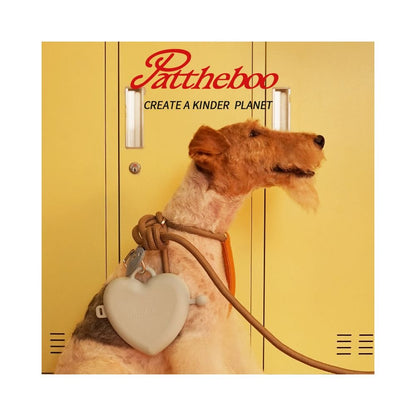 【PATTHEBOO 官方正品】復古風一體式牽引繩｜專業防爆衝防滑狗繩 - 吉安寵物用品
