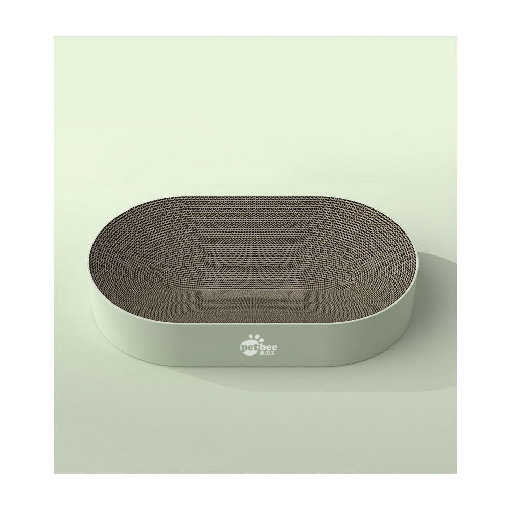 【Peibeile 佩貝樂】雙層貓抓板貓窩｜大尺寸窩爪一體，加厚耐磨不掉屑瓦楞紙，多貓家庭、上下層休閒磨爪玩具 - 吉安宠物用品