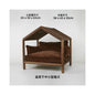 【北歐實木系列】高質感寵物沙發別墅｜多功能實木貓窩狗屋 - 吉安寵物用品